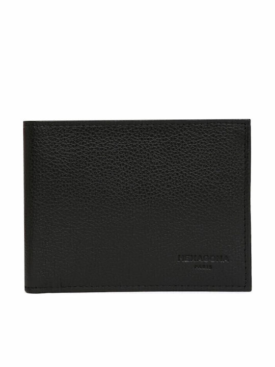 Leather Men's Wallet Classic Black