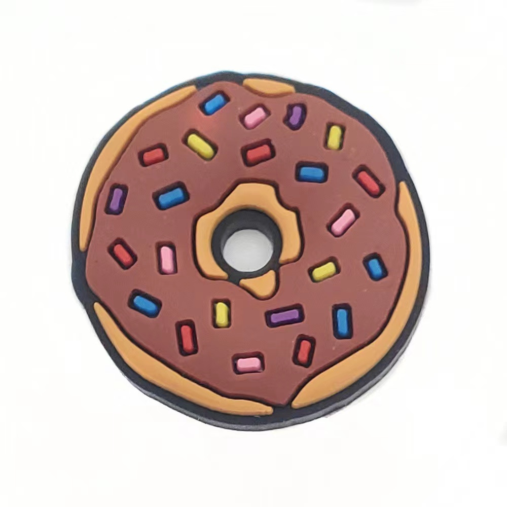 Crocs Jibbitz Decorative Shoe Donuts Brown 435200-406