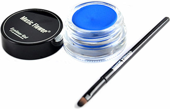 Music Flower Gel Eye Liner Μπλε 57gr