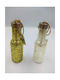 Hängendes Ornament Flasche mit Glitzer