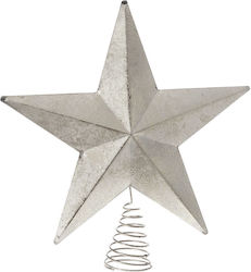Sternspitze Silber 25x25cm