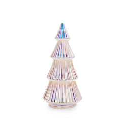 Illuminated Christmas Tree 21.6cm Pink