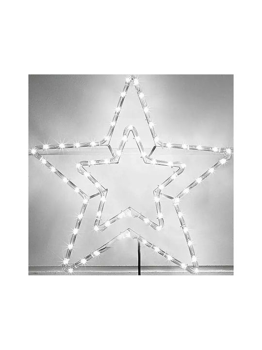 Plastic Illuminated Christmas Decorative Pendant Star