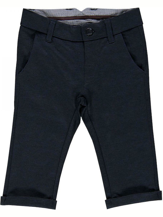 Brums Boys Fabric Trouser Navy Blue