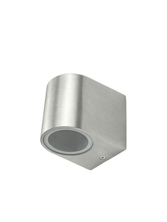 Polux Wandmontiertes Außen-Spotlight GU10 IP44 9.2x6.7x8εκ.