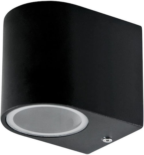 Polux Wandmontiertes Außen-Spotlight GU10 IP44 9.2x6.7x8εκ.