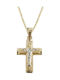 Gold Cross 14K with the Crucified