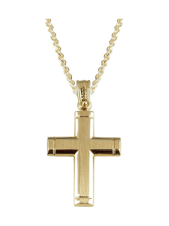 Men's Gold Cross 14K