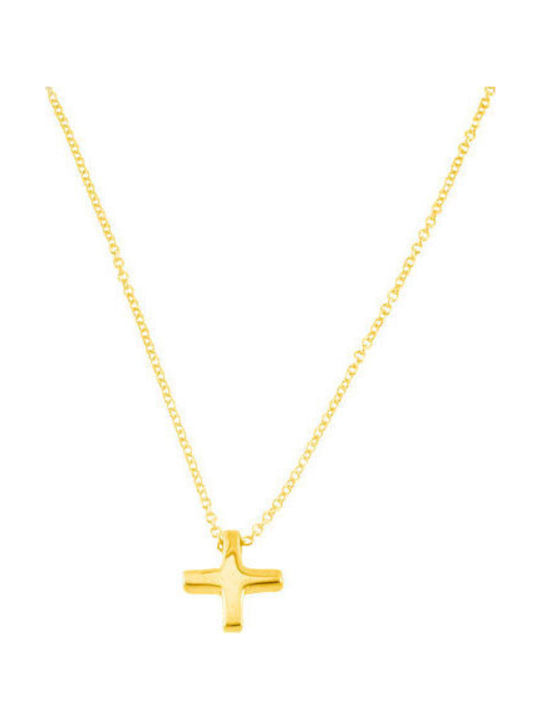 Gold Cross 14K with Chain