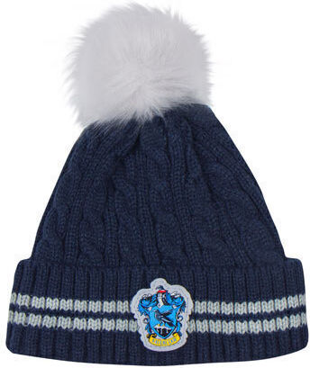 Harry Potter Ravenclaw Pom Pom Beanie Männer Beanie Gestrickt in Blau Farbe
