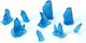Green Stuff World Figure Mockup Resin Crystals 80pcs