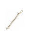 Natural World 2 Handles 77cm Rope Toy Dog 77εκ. White 1pcs