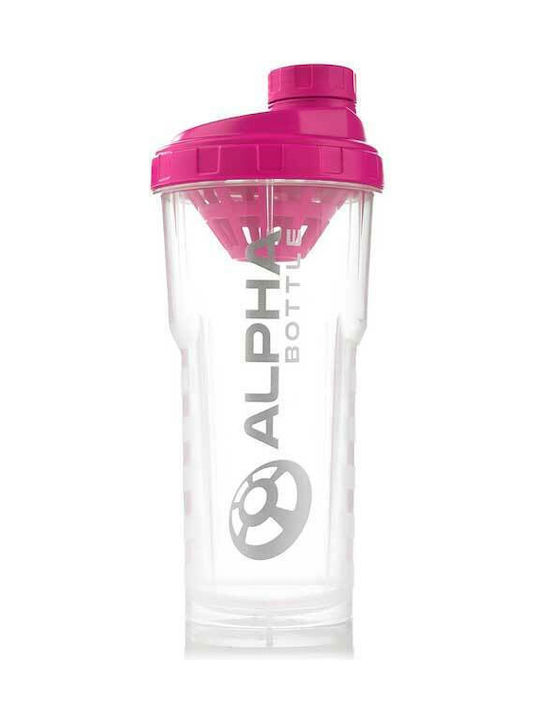 Alpha Bottle® Alpha Bottle Shaker Πρωτεΐνης 750ml Πλαστικό Ροζ