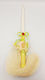 Easter Candle Round Elephant Led Straw 3-4 Years 5-7 Years White