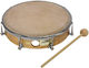 Gewa Tamburină Tambourine Tunable 8" 8" Cu Piele Naturală