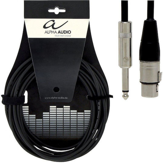 Alpha Audio Pro Line Xlr Fem Jack Mono 6m