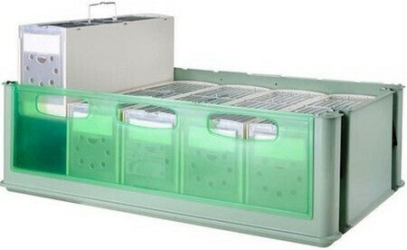 2 GR Μεταφορέας Μαχι Τινο 5 Secondino Maxi Metallic Bird Cage 66.8cmx34.2cmx21cm
