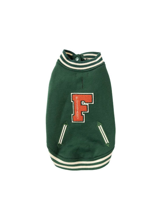 Fuzzyard Green Dog Coat Large with 70cm Back Length