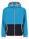 Kids Cardigan with Hood Turquoise