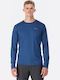 Αθλητικό T-shirt Navy Μπλε