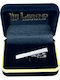 Legend Accessories Metallic Tie Clip Silver 4.5cm