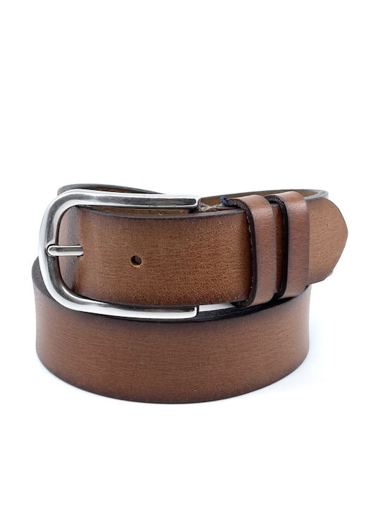 Legend Accessories Ανδρική Ζώνη Δερμάτινη Ταμπά