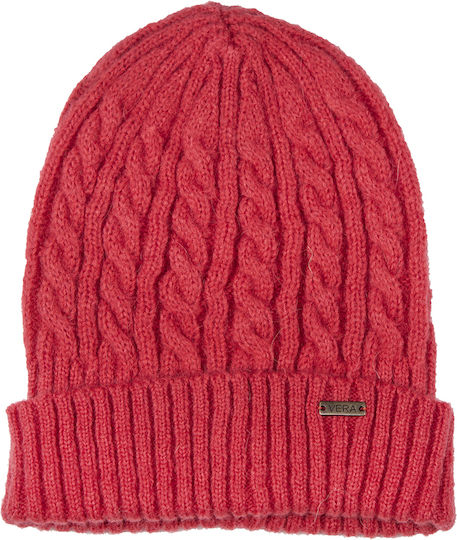 Beanie Γυναικείος Σκούφος Πλεκτός σε Φούξια χρώμα