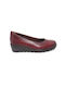 Via Dos Anatomic Burgundy Heels