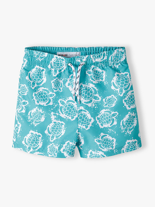 Minoti Kids Swimwear Swim Shorts Turquoise