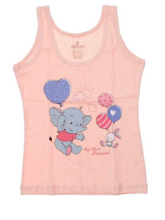 Baykar Kids' Undershirt Tank Top Pink