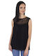 Byoung Women's Blouse Sleeveless Black