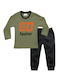 Fantastic Kids Kids' Pajamas Winter Khaki Must Go