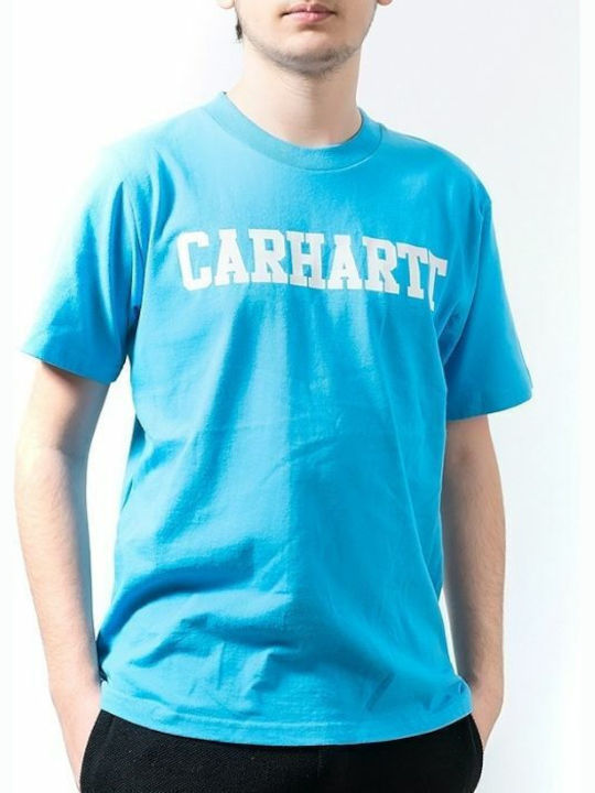 Carhartt Herren T-Shirt Kurzarm Hellblau