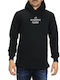 Sweatshirts Für Herren Mit Kapuze Schwarz