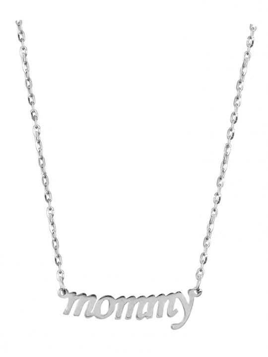Personal Jewel Κολιέ Όνομα από Ασήμι