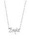 Personal Jewel Κολιέ Όνομα από Ασήμι με Ζιργκόν