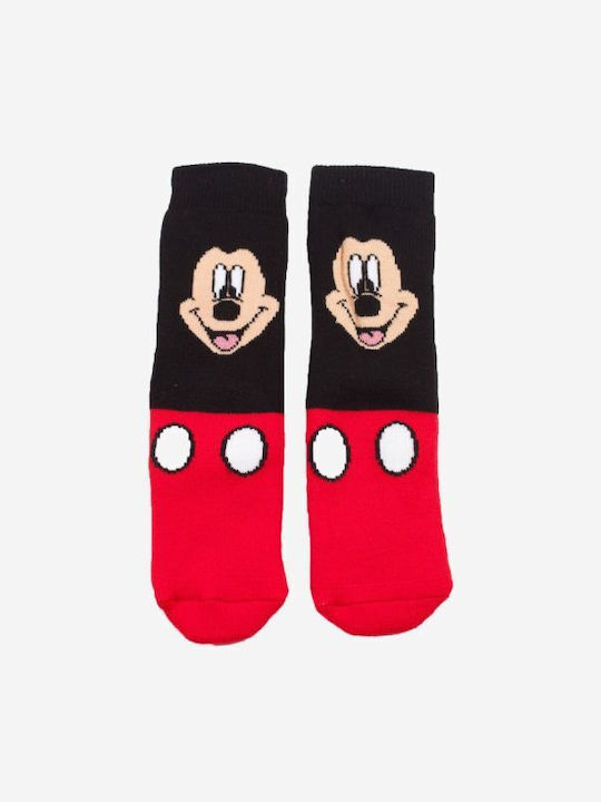 Disney Boys Knee-High Socks Red