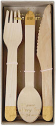 Meri Meri Cutlery Party Gold 24pcs Meri Meri Cutlery Party Gold 24pcs