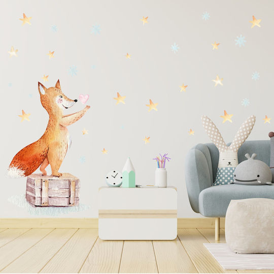Caravelshop Autocolant Decorativ pentru Copii Perete 120x70buc