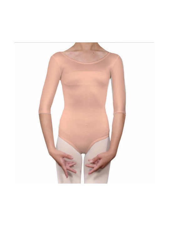 Dance & Football Bodysuit Beige pentru Ballet