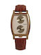 Esprit Women's Watch Chronograph with Red Leather Strap