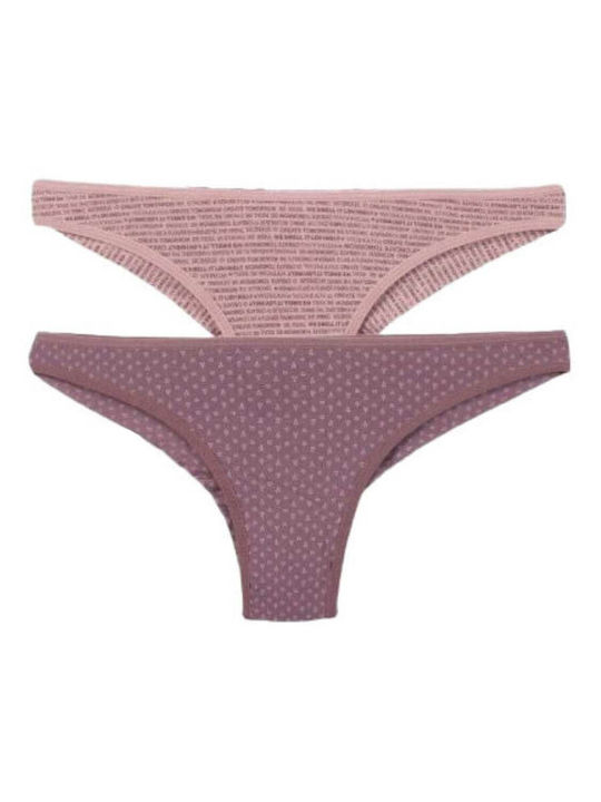 Damen Brasilien 2Pack Rosa