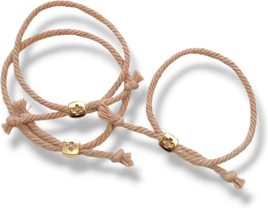 The Art of Beading Μαρτυρικό Βάπτισης Brown 50бр