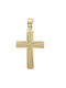 Savvidis Gold Kreuz 14K mit Kette