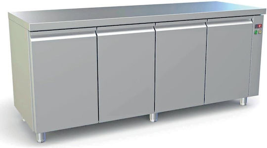 Dominox Κατάψυξη Πάγκος χωρίς Μοτέρ Υ86xΠ229xΒ70cm