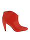 Women's Ankle Boots Red