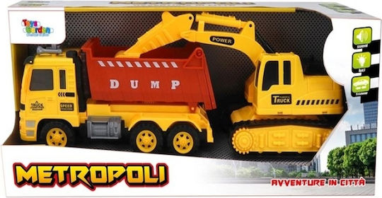 Metropoli Φορτηγό 1:16 Pull Back για 3+ Ετών