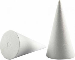 Art & Hobby Styrofoam Craft Cone 1 Piece