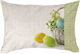 Saint Clair Easter Cushion 08 Πασχαλινό Μαξιλάρι Πολυεστερικο Πράσινο 30x45εκ.