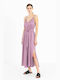 Sommer Midi Abendkleid Rosa